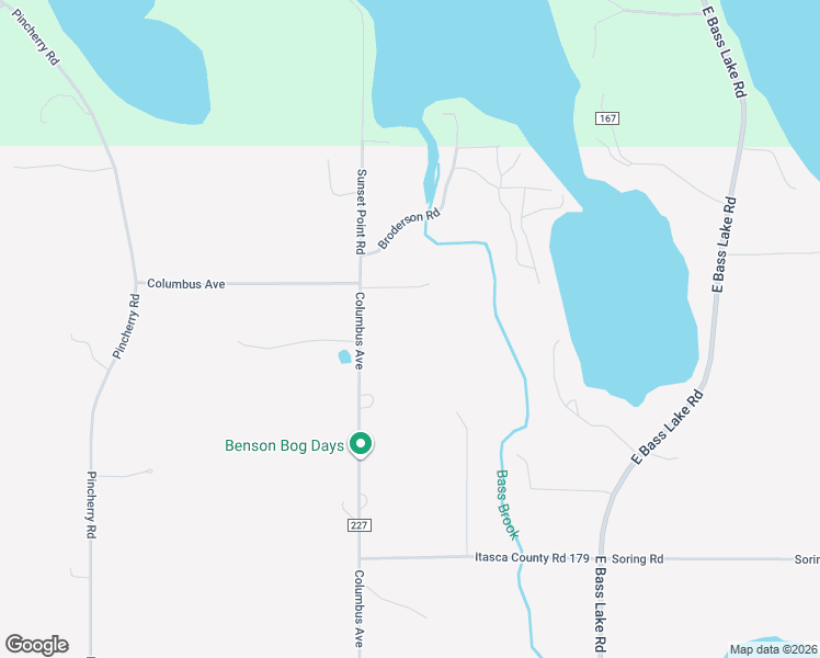 map of restaurants, bars, coffee shops, grocery stores, and more near 36148 County Road 227 in Cohasset