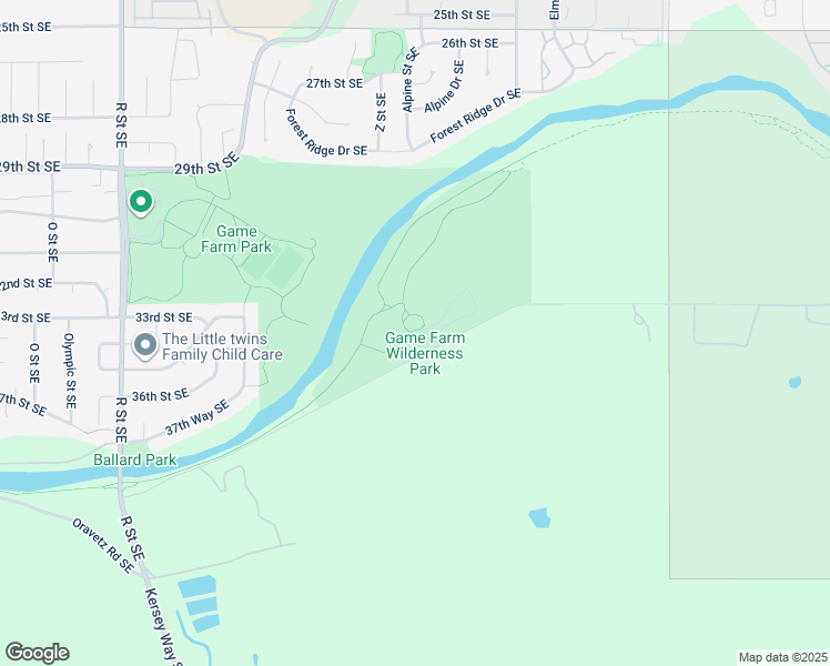 map of restaurants, bars, coffee shops, grocery stores, and more near 2401 Stuck River Drive in Auburn