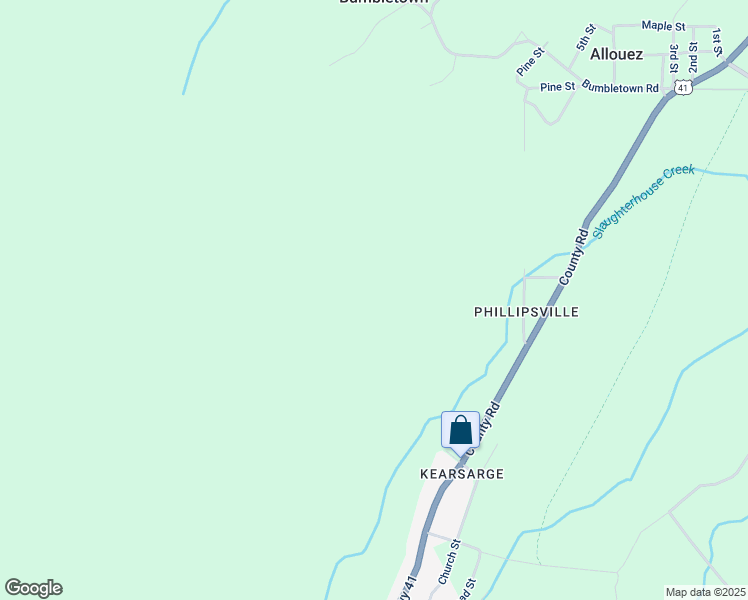 map of restaurants, bars, coffee shops, grocery stores, and more near in Calumet Township