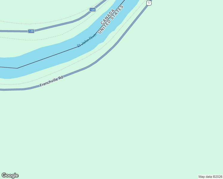 map of restaurants, bars, coffee shops, grocery stores, and more near 886 Frenchville Road in Fort Kent