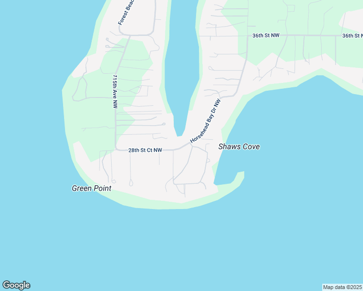 map of restaurants, bars, coffee shops, grocery stores, and more near 2814 Horsehead Bay Drive Northwest in Gig Harbor