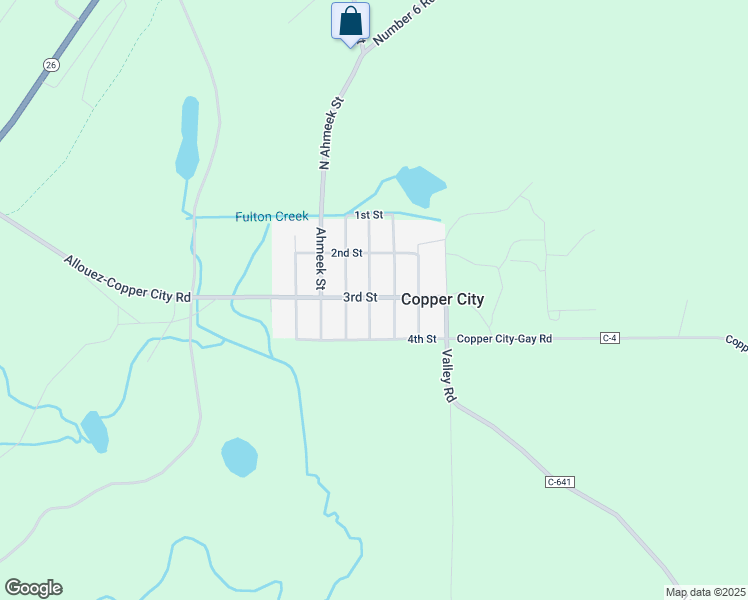 map of restaurants, bars, coffee shops, grocery stores, and more near in Calumet Township