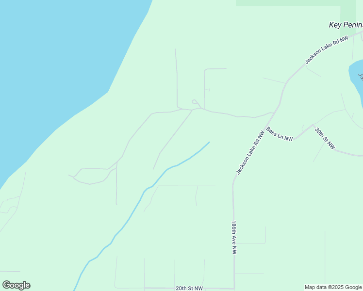 map of restaurants, bars, coffee shops, grocery stores, and more near 3009 189th Avenue Northwest in Lakebay