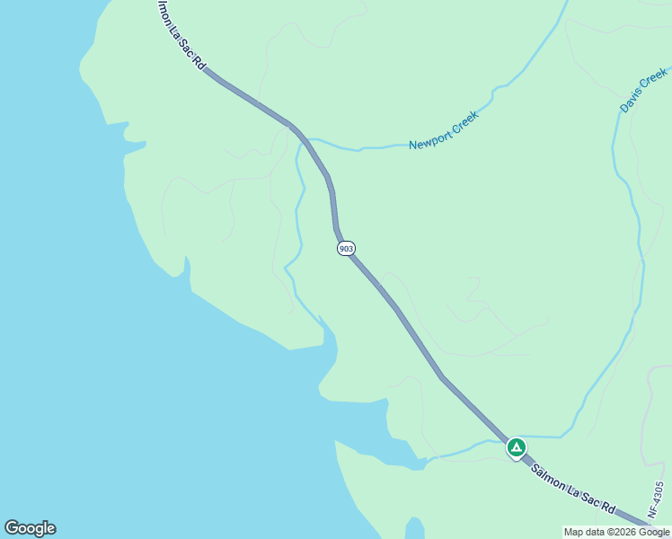 map of restaurants, bars, coffee shops, grocery stores, and more near Salmon La Sac Road in Ronald