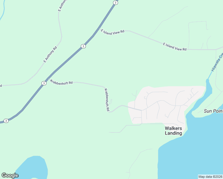 map of restaurants, bars, coffee shops, grocery stores, and more near 561 East Krabbenhoft Road in Grapeview