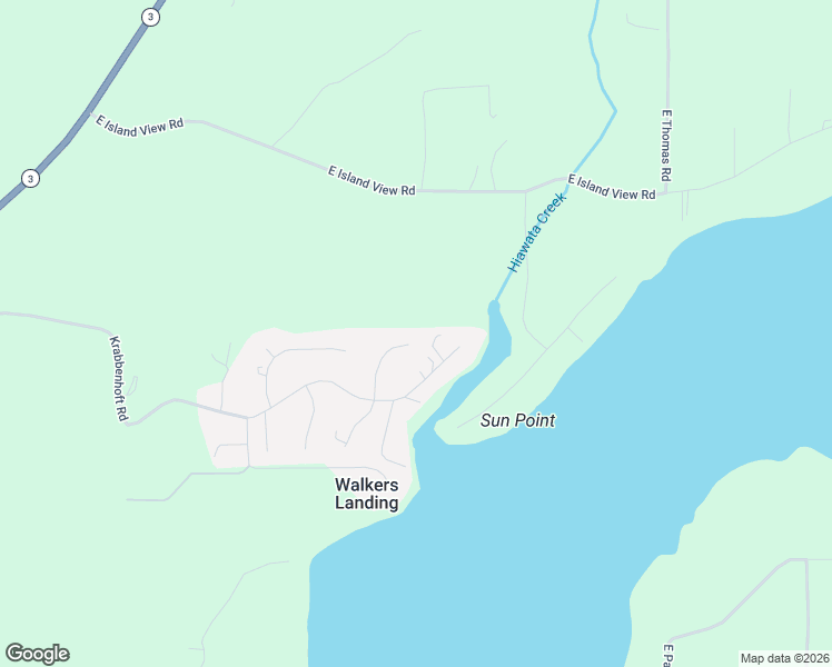 map of restaurants, bars, coffee shops, grocery stores, and more near 151 East Huckleberry Drive in Grapeview