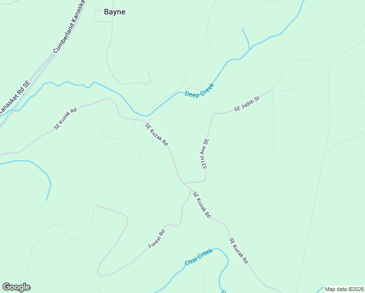 map of restaurants, bars, coffee shops, grocery stores, and more near 32922 Southeast Kuzak Road in Enumclaw