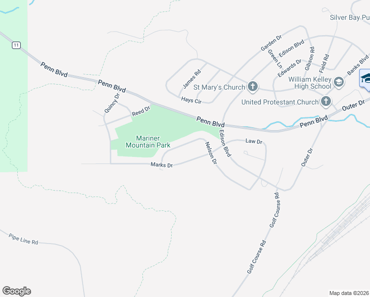 map of restaurants, bars, coffee shops, grocery stores, and more near 56 Nelson Drive in Silver Bay