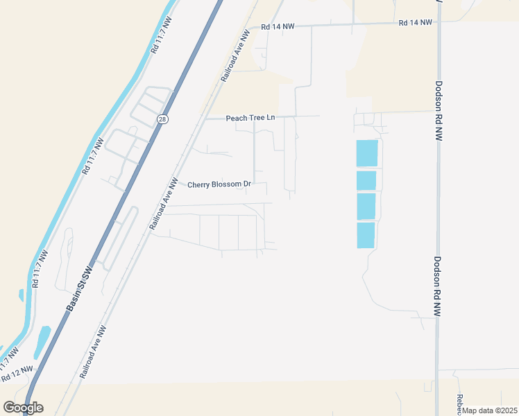 map of restaurants, bars, coffee shops, grocery stores, and more near 2374 Cherry Blossom Drive in Ephrata