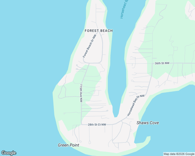 map of restaurants, bars, coffee shops, grocery stores, and more near 3415 115th Avenue Northwest in Gig Harbor