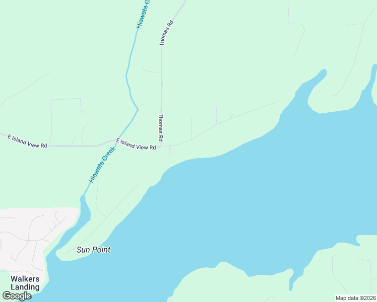 map of restaurants, bars, coffee shops, grocery stores, and more near 1232 East Island View Road in Grapeview