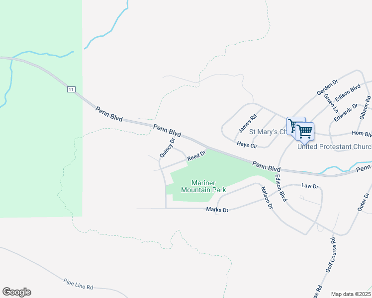 map of restaurants, bars, coffee shops, grocery stores, and more near 15 Shaw Lane in Silver Bay