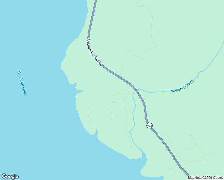 map of restaurants, bars, coffee shops, grocery stores, and more near 16843 Salmon La Sac Road in Ronald