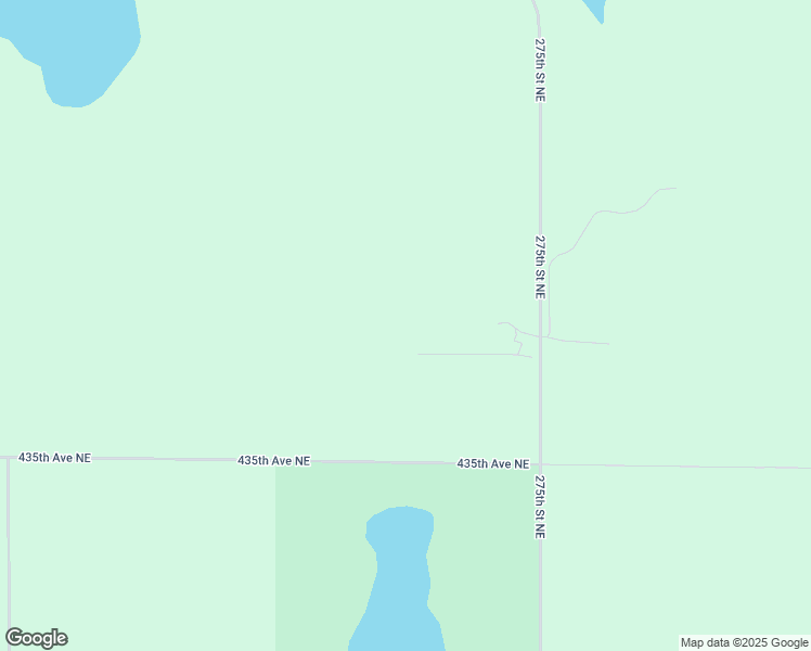 map of restaurants, bars, coffee shops, grocery stores, and more near 435th Avenue Northeast in Wing