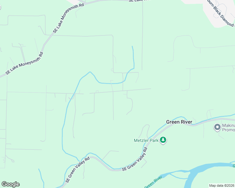 map of restaurants, bars, coffee shops, grocery stores, and more near 18406 Southeast 346th Street in Auburn