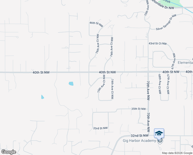 map of restaurants, bars, coffee shops, grocery stores, and more near 7621 Swanson Drive Northwest in Gig Harbor