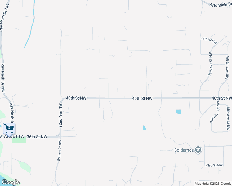 map of restaurants, bars, coffee shops, grocery stores, and more near 8606 40th Street Northwest in Gig Harbor