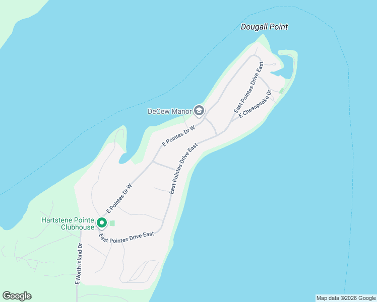 map of restaurants, bars, coffee shops, grocery stores, and more near 400 East Pointes Dr E in Shelton