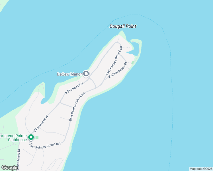 map of restaurants, bars, coffee shops, grocery stores, and more near 403 East Pointes Drive East in Shelton