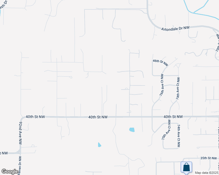 map of restaurants, bars, coffee shops, grocery stores, and more near 8115 43rd Street Northwest in Gig Harbor