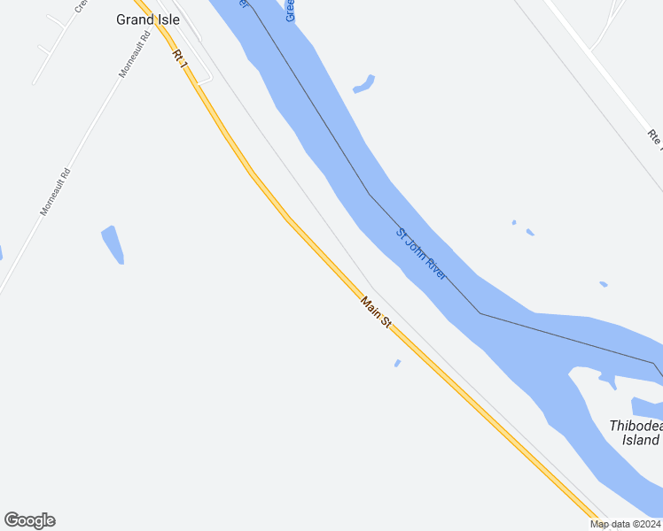 map of restaurants, bars, coffee shops, grocery stores, and more near 508 Main Street in Grand Isle