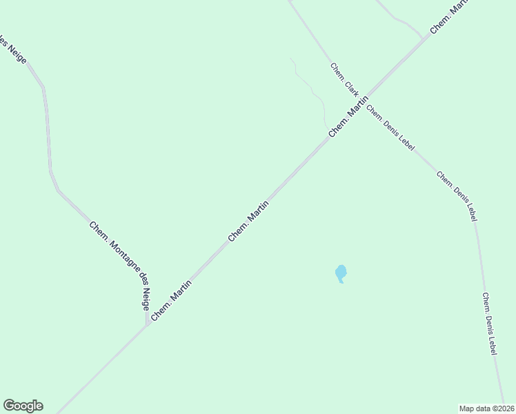 map of restaurants, bars, coffee shops, grocery stores, and more near 876 Chemin Martin in Sainte-Anne-de-Madawaska