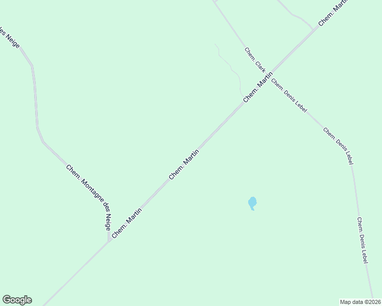 map of restaurants, bars, coffee shops, grocery stores, and more near 876 Chemin Martin in Sainte-Anne-de-Madawaska