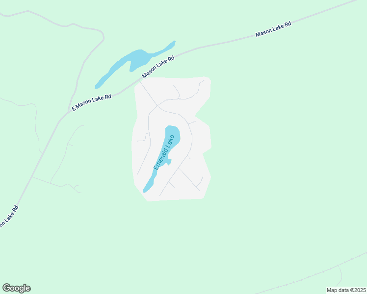 map of restaurants, bars, coffee shops, grocery stores, and more near 360 East Emerald Lake Drive in Grapeview