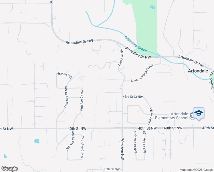 map of restaurants, bars, coffee shops, grocery stores, and more near 4416 71st Avenue Court Northwest in Gig Harbor