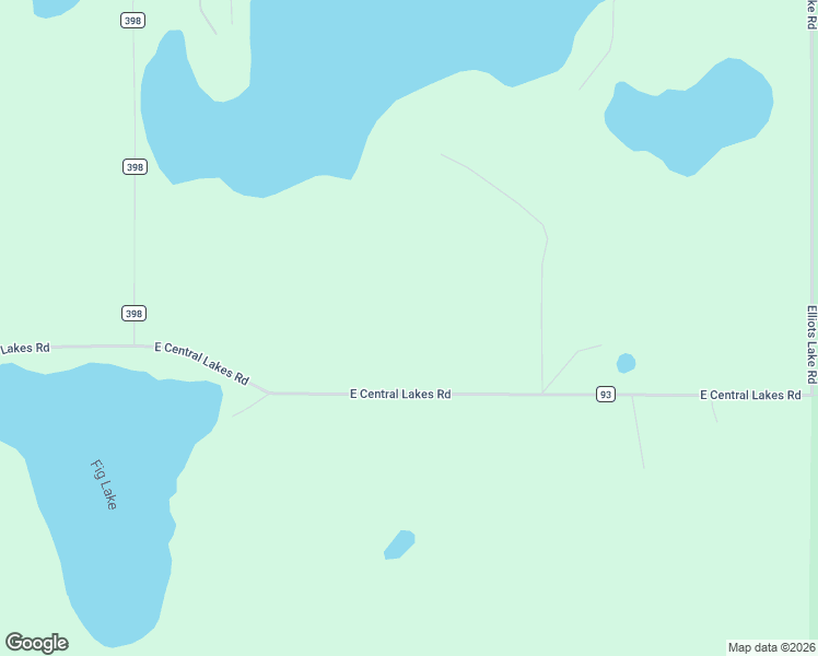 map of restaurants, bars, coffee shops, grocery stores, and more near East Central Lakes Road in Eveleth