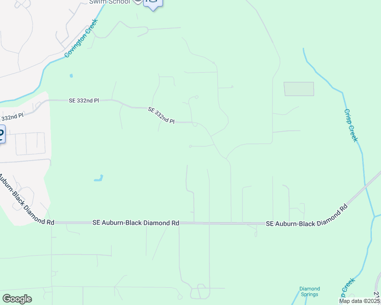 map of restaurants, bars, coffee shops, grocery stores, and more near 20505 Southeast 334th Place in Auburn