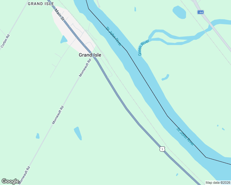 map of restaurants, bars, coffee shops, grocery stores, and more near 825 Main Street in Grand Isle