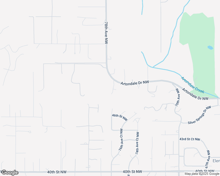 map of restaurants, bars, coffee shops, grocery stores, and more near 5010 78th Avenue Northwest in Gig Harbor