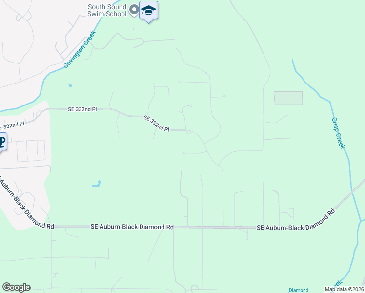map of restaurants, bars, coffee shops, grocery stores, and more near 20506 Southeast 334th Place in Auburn