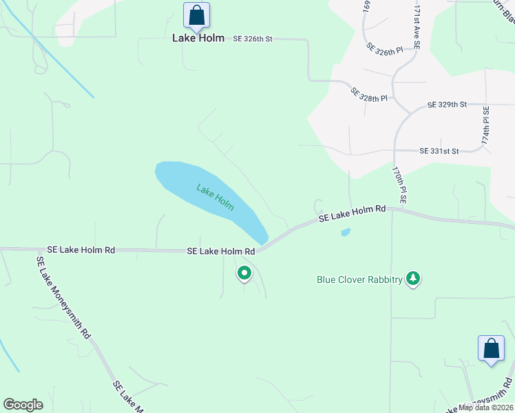 map of restaurants, bars, coffee shops, grocery stores, and more near 33319 East Lake Holm Drive Southeast in Auburn