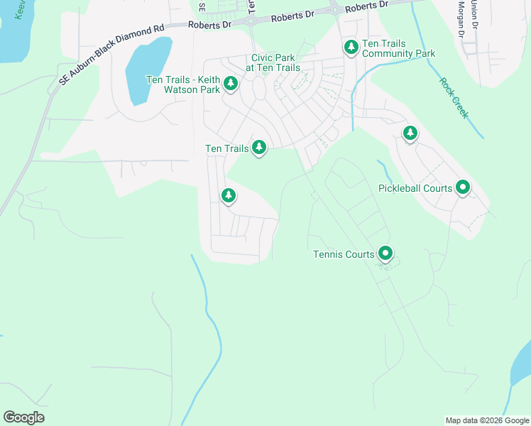 map of restaurants, bars, coffee shops, grocery stores, and more near 22647 Southeast 331st Street in Auburn