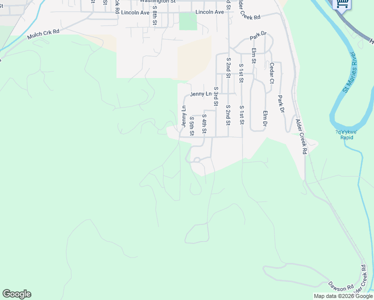 map of restaurants, bars, coffee shops, grocery stores, and more near 11 Ben Road in Saint Maries