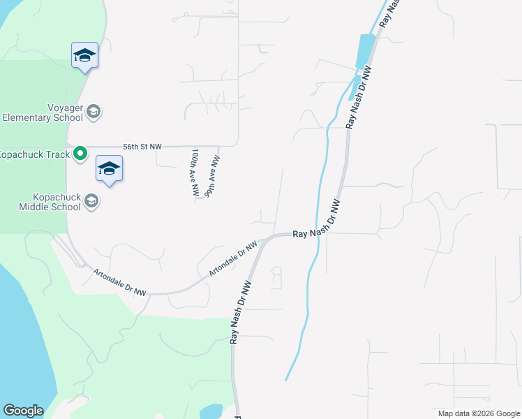 map of restaurants, bars, coffee shops, grocery stores, and more near 3508 97th Avenue Northwest in Gig Harbor