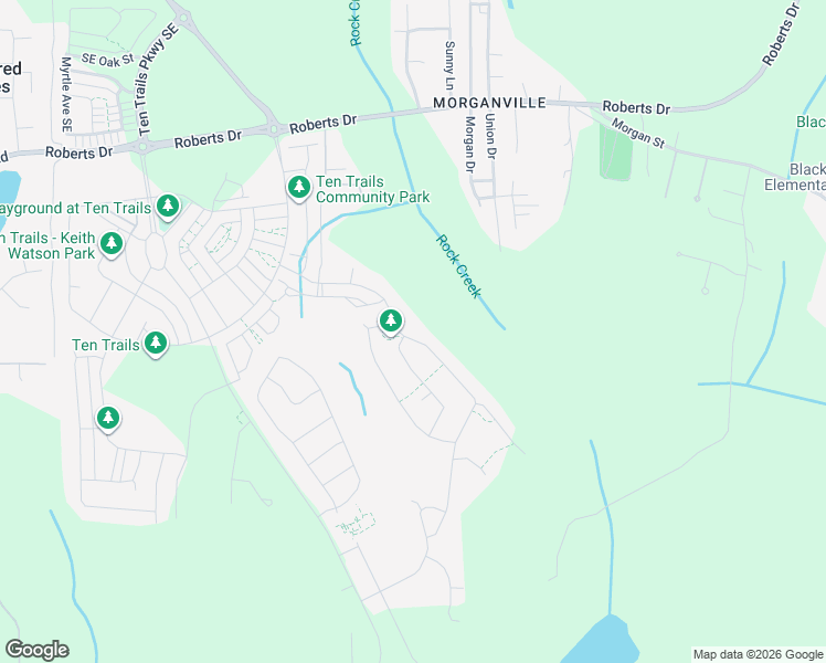 map of restaurants, bars, coffee shops, grocery stores, and more near 33125 Glacier Avenue Southeast in Black Diamond
