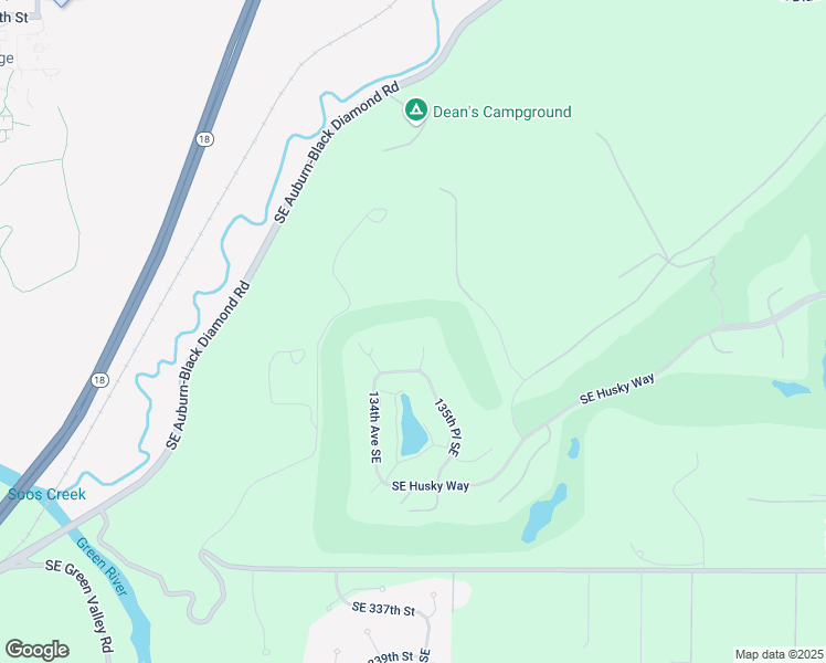 map of restaurants, bars, coffee shops, grocery stores, and more near 32927 135th Court Southeast in Auburn