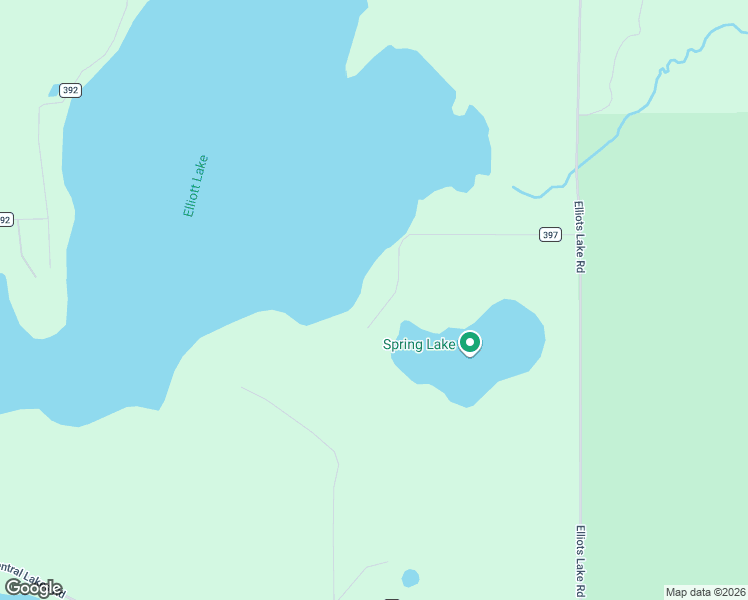 map of restaurants, bars, coffee shops, grocery stores, and more near 7199 Jola Road in Eveleth