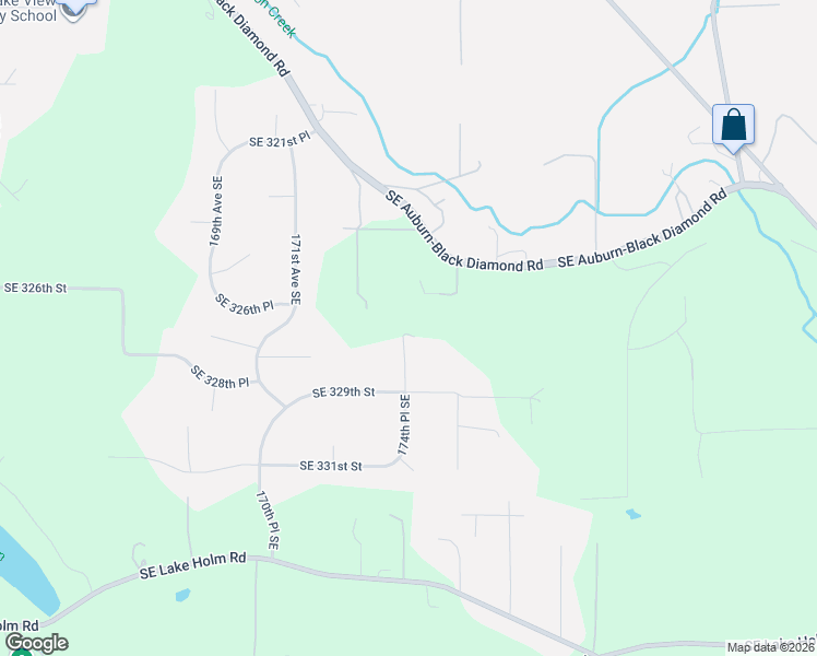 map of restaurants, bars, coffee shops, grocery stores, and more near 32818 174th Place Southeast in Auburn