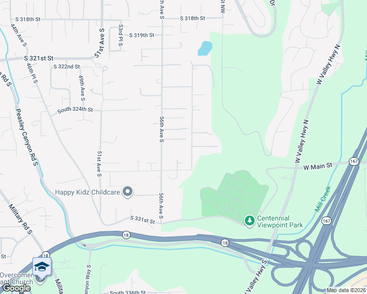 map of restaurants, bars, coffee shops, grocery stores, and more near 5656 South 326th Court in Auburn