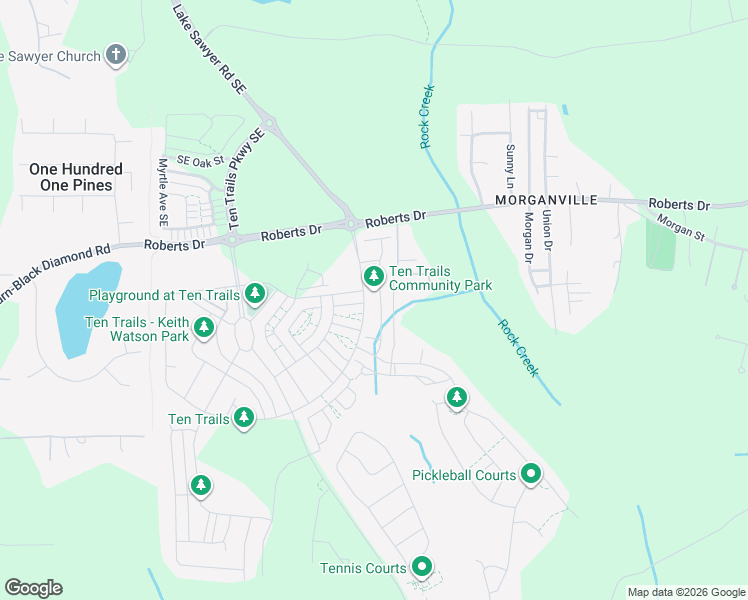map of restaurants, bars, coffee shops, grocery stores, and more near 32675 Stuart Avenue Southeast in Black Diamond