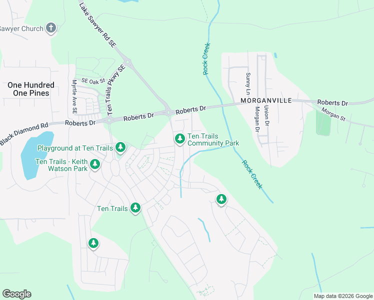 map of restaurants, bars, coffee shops, grocery stores, and more near 32508 236th Avenue Southeast in Black Diamond