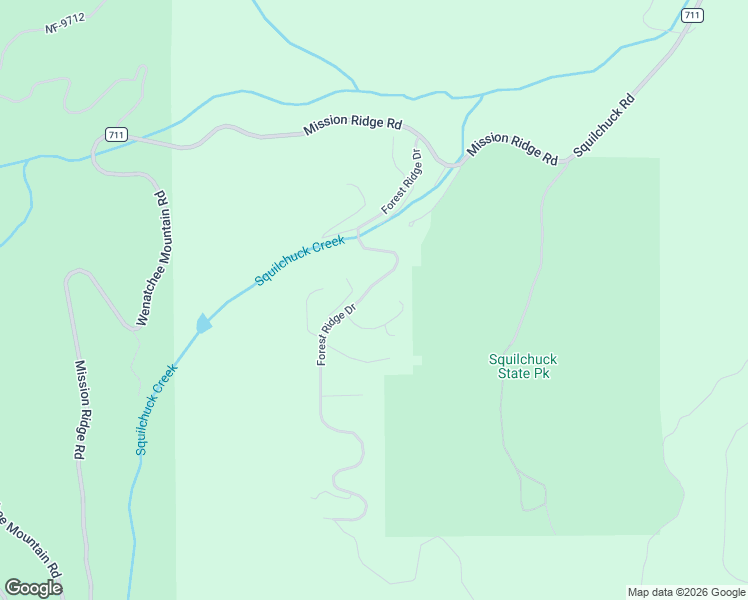 map of restaurants, bars, coffee shops, grocery stores, and more near 6408 Forest Ridge Drive in Wenatchee