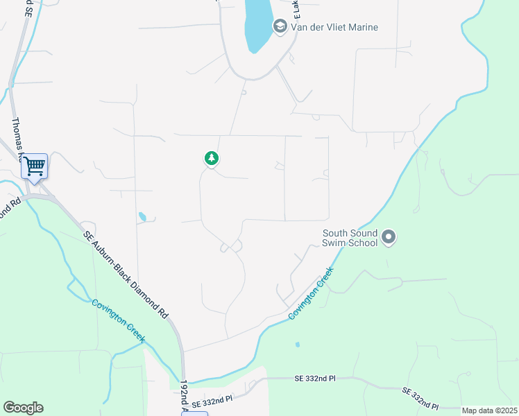 map of restaurants, bars, coffee shops, grocery stores, and more near 19530 Southeast 324th Street in Kent