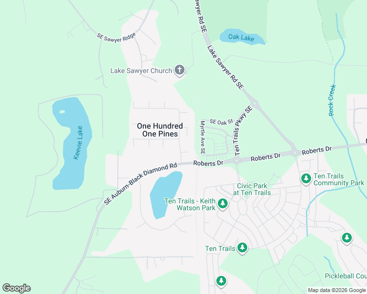 map of restaurants, bars, coffee shops, grocery stores, and more near 22704 Southeast 324th Street in Kent