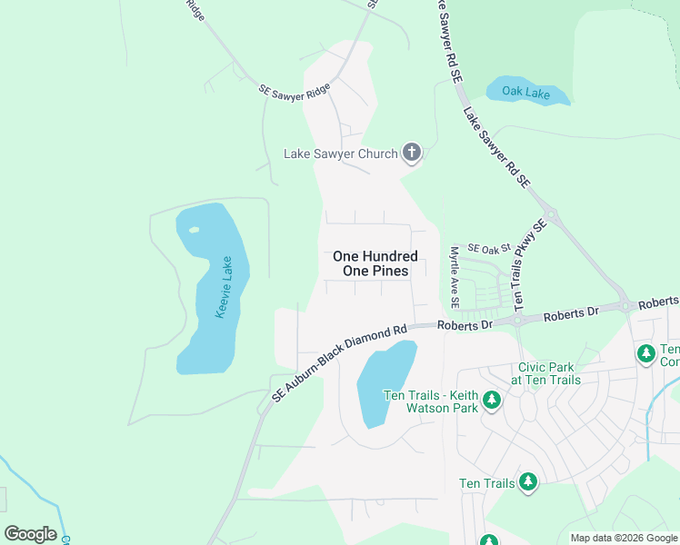 map of restaurants, bars, coffee shops, grocery stores, and more near 22423 Southeast 322nd Street in Kent