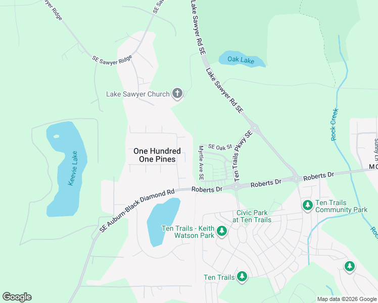map of restaurants, bars, coffee shops, grocery stores, and more near 32200 227th Place Southeast in Kent